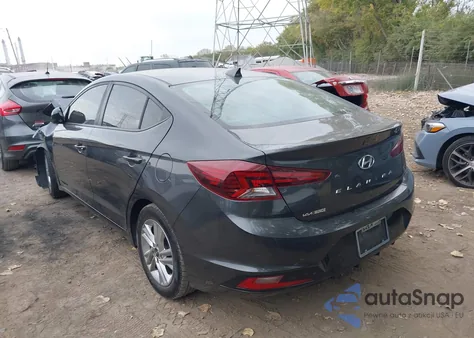 2020 Hyundai Elantra Sel из США, поврежденный, VIN 5NPD84LF5LH573016